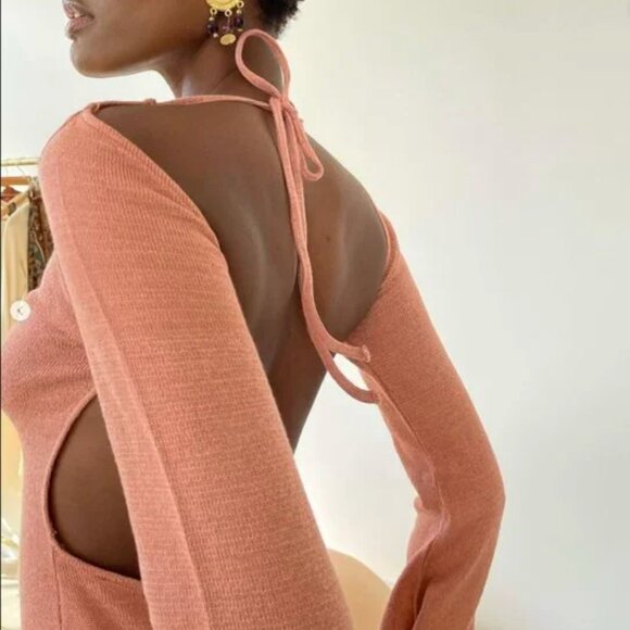 SAVANNAH MORROW Yara Dress - Rose - S - Picture 8 of 9